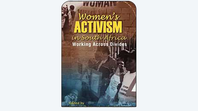 Image of book cover for "Women's Activism in South Africa: Working Across Divides"